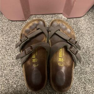 Birkenstock Mayari Sandals- Stone Color